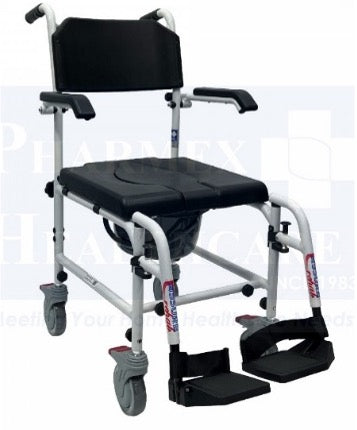 ASSURE REHAB Aluminum Shower Commode Chair