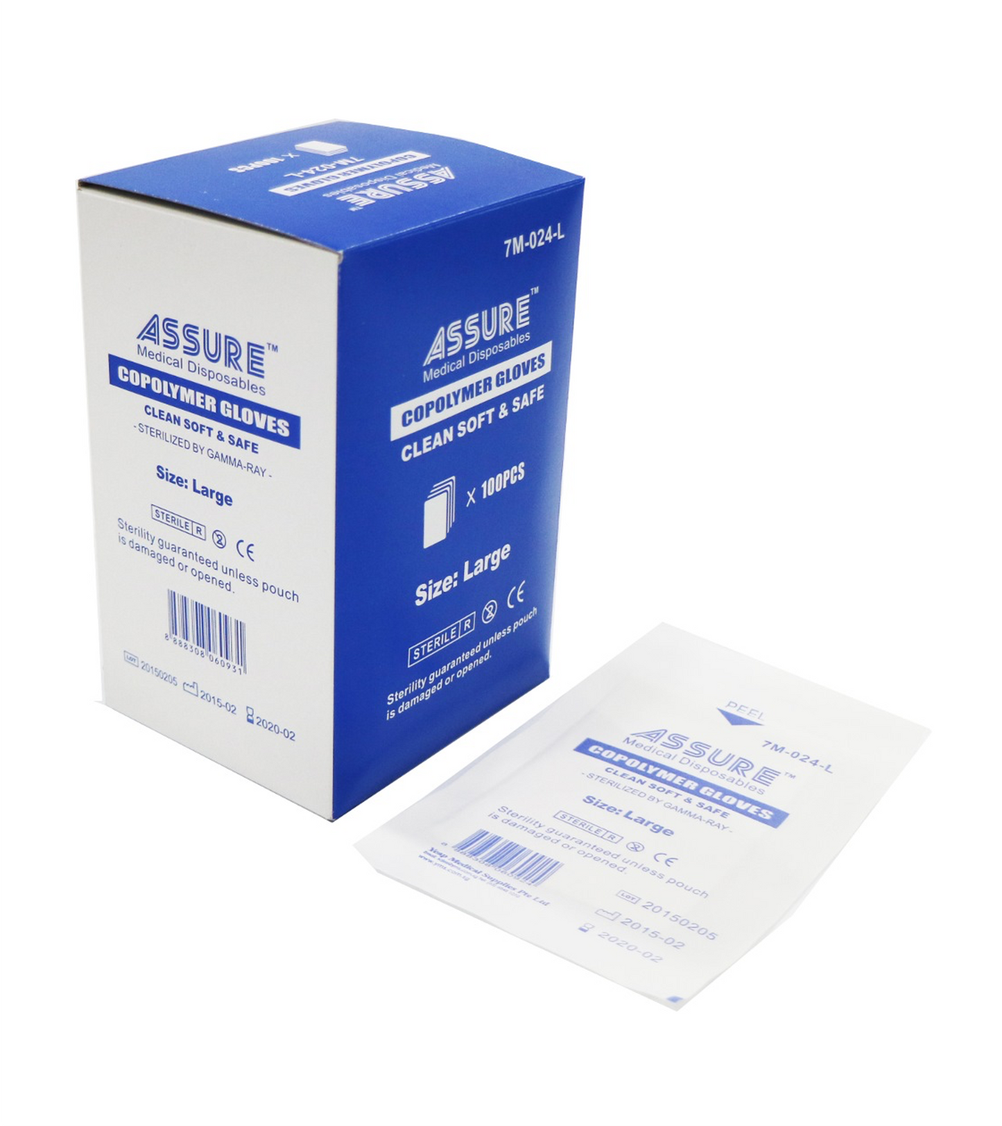 ASSURE Sterile Copolymer Gloves