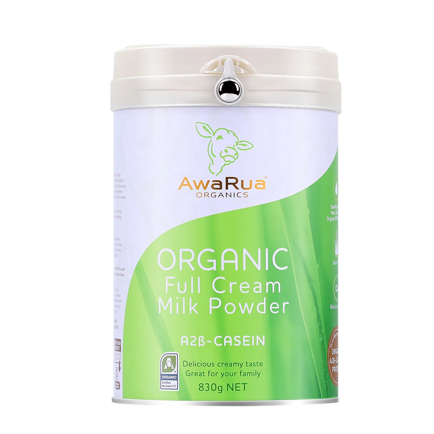 AWARUA ORGANICS Full Cream Milk Powder A2 Casein