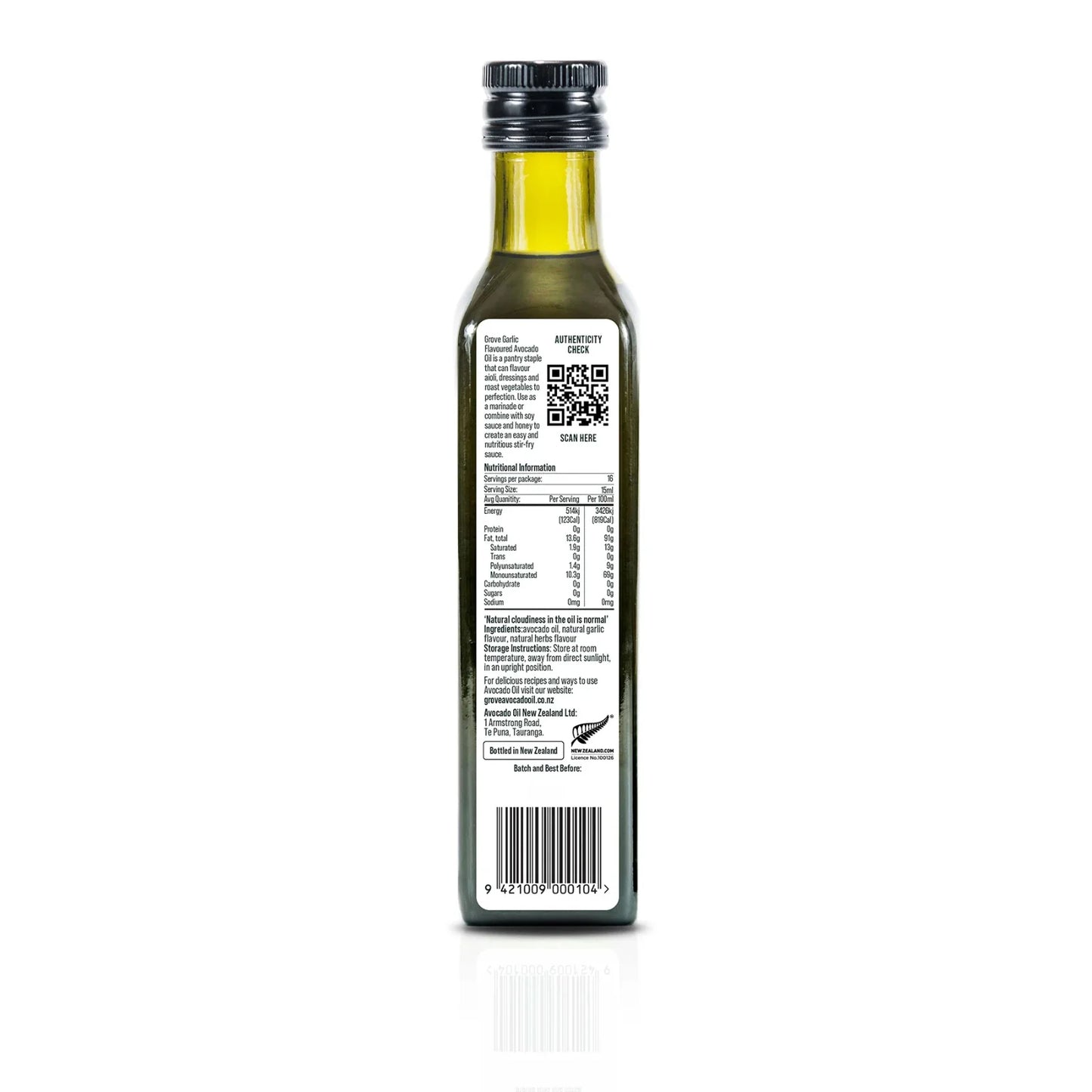 GROVE Avocado Oil Garlic Infused