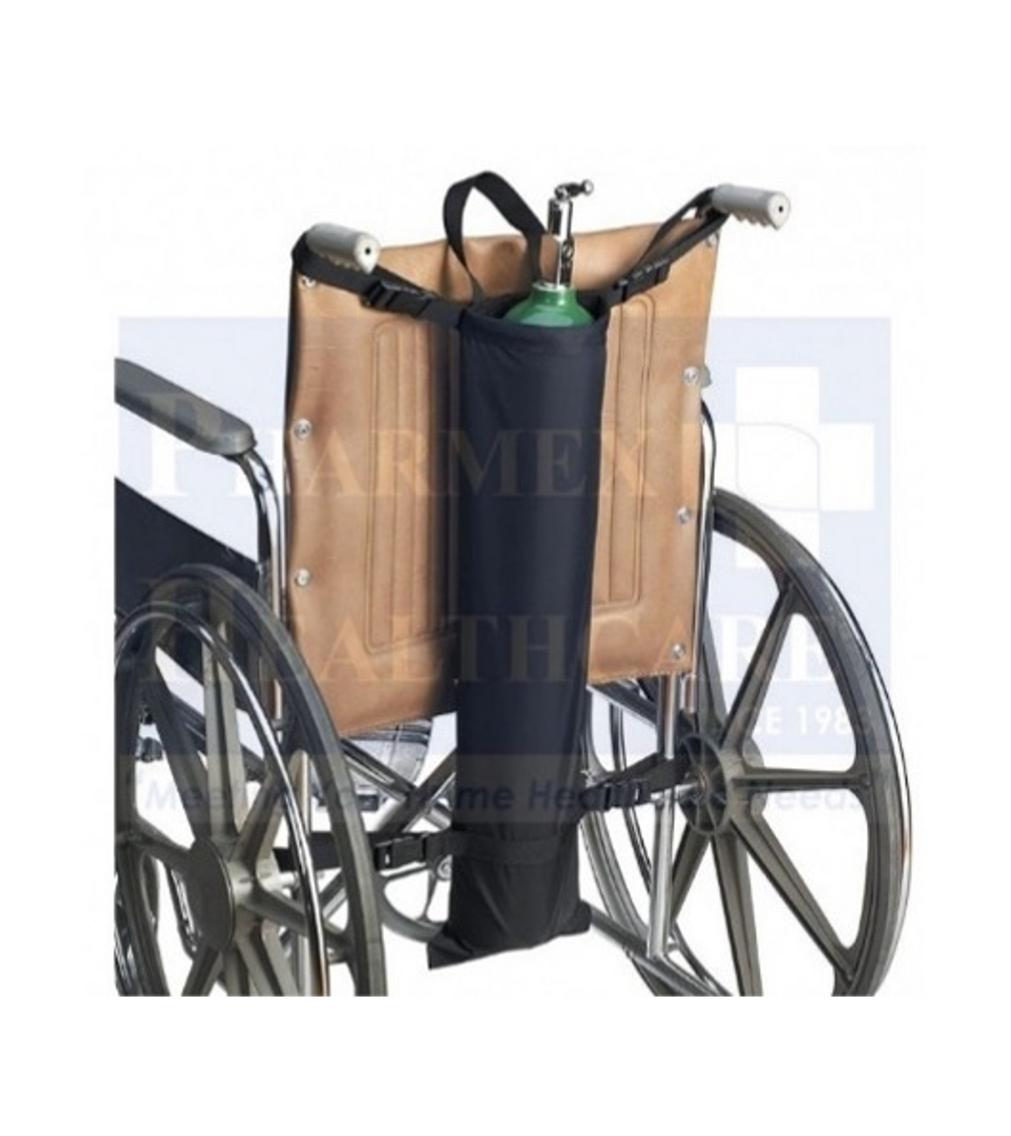 SKIL-CARE Oxygen Cylinder Holder-Single Tank