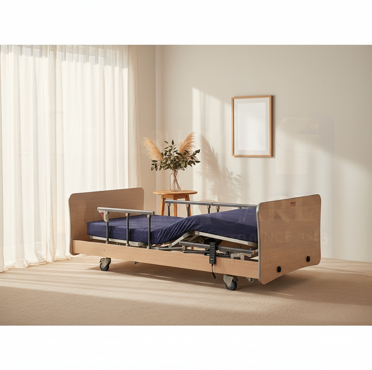 ASSURE Rehab Maple Electric Bed