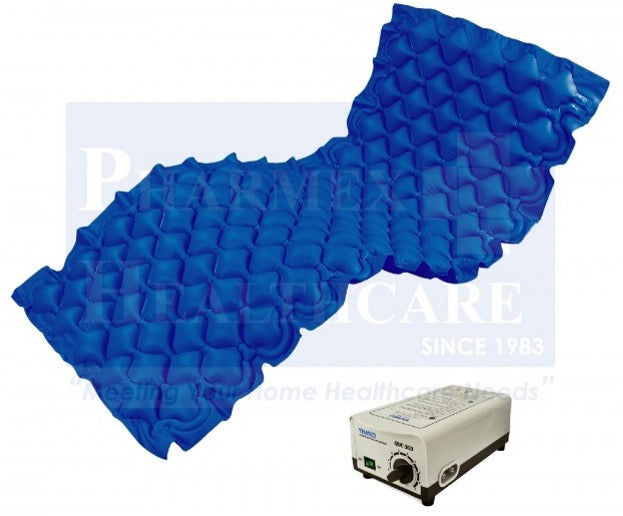 YHMED Anti Bedsore Alternating Pressure Bubble Mattress & Pump