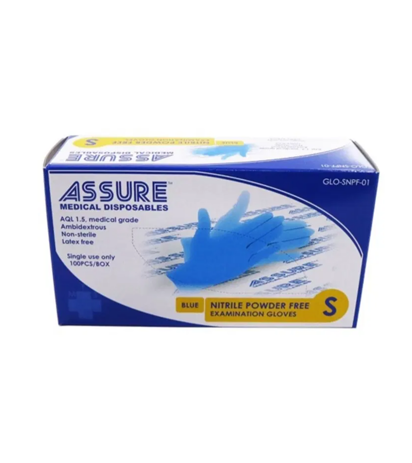 ASSURE Powder-Free Soft Nitrile Gloves