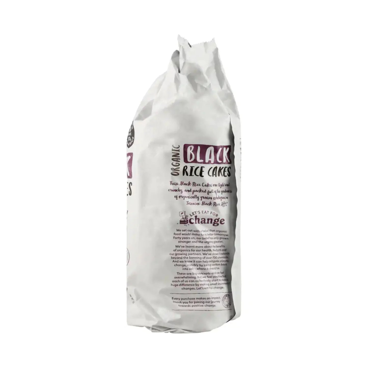 CERES ORG Black Rice Cakes Lightly Salted