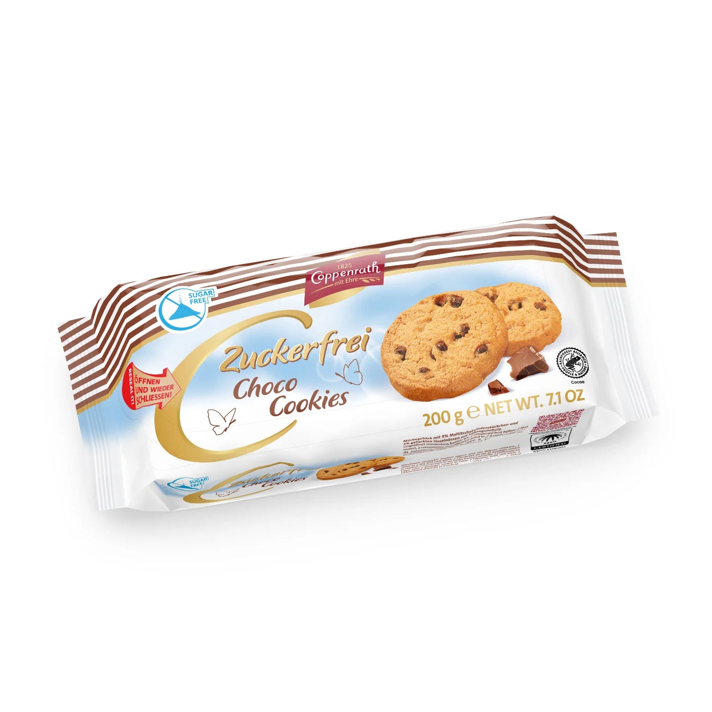 COPPENRATH Sugarfree Biscuits Chocolate