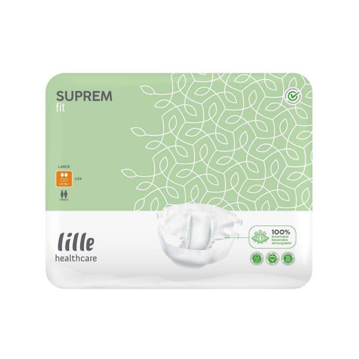 LILLE SUPREM Fit Adult Diapers, Orange  Extra
