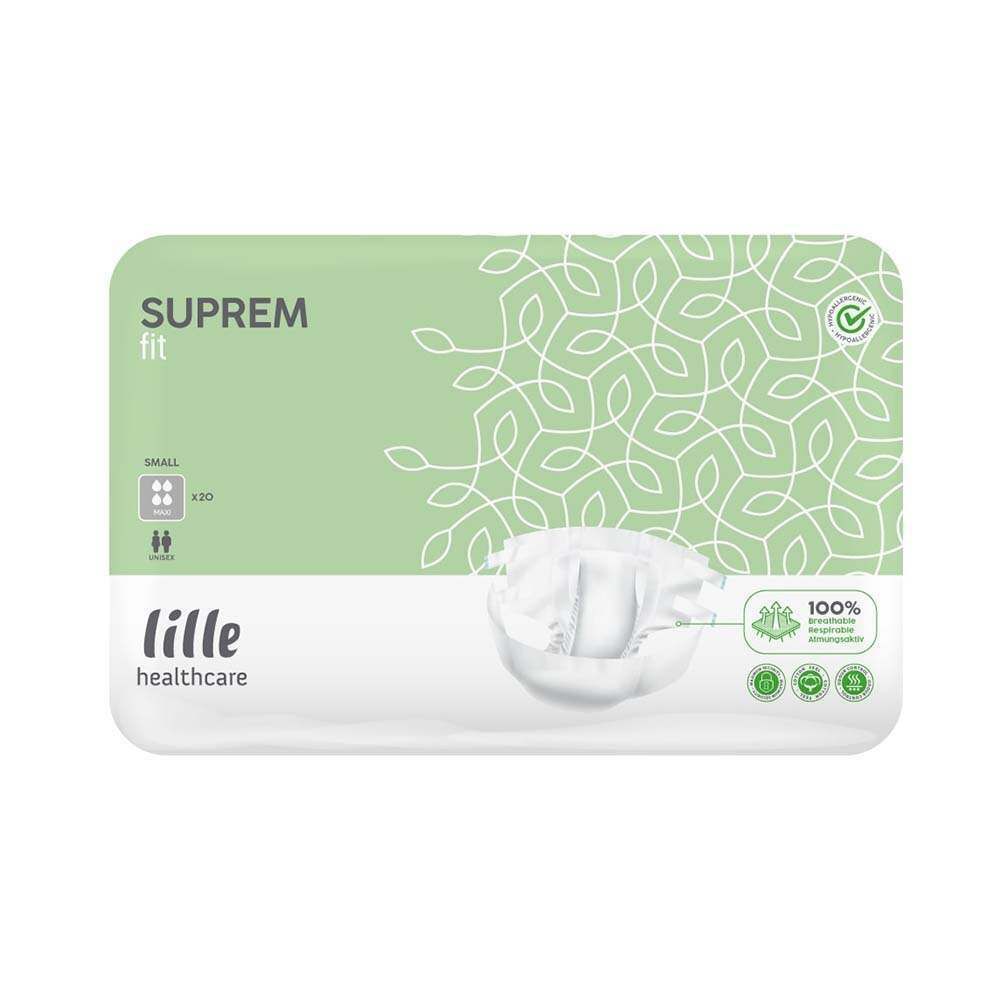 LILLE SUPREM Fit Adult Diapers, Grey Maxi