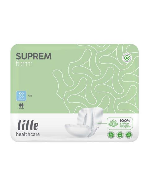 LILLE SUPREM Fit Adult Diapers, Blue Regular