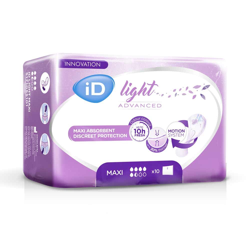 ID Light Advanced Maxi, Incontinence Pads