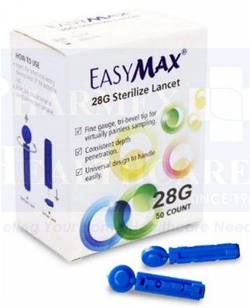 EASYMAX Sterilize Lancet 28G