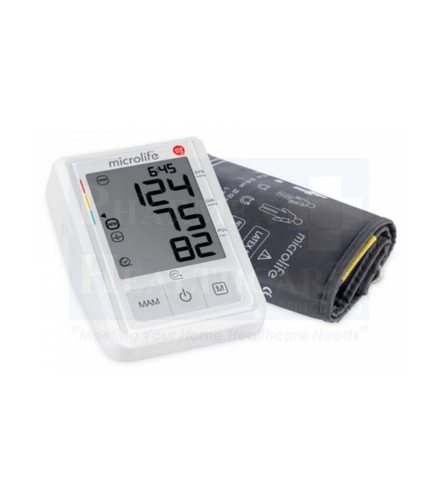 MICROLIFE B3 AFIB Upper Arm Blood Pressure Monitor With Adaptor