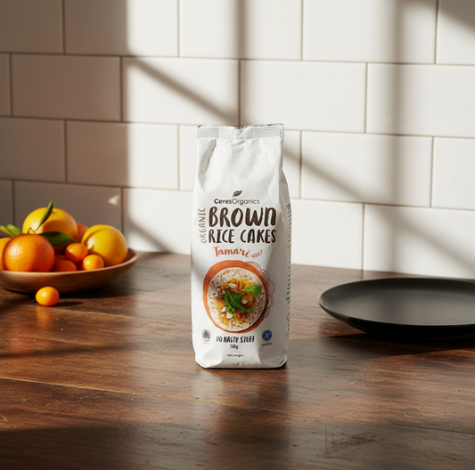 CERES ORG Brown Rice Cakes with Tamari
