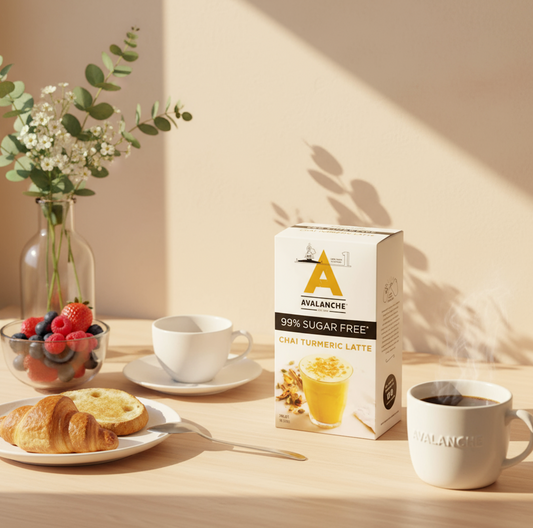 AVALANCHE 99% Sugar Free Turmeric Chai Latte 200gm 10s