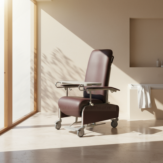 ASSURE REHAB Mobile Geriatric Chair (Full Recliner)