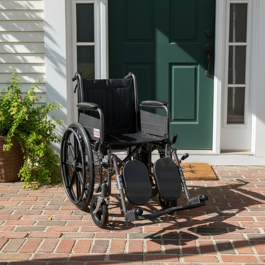 ASSURE REHAB Heavy Duty Hammertone Wheelchair&nbsp;