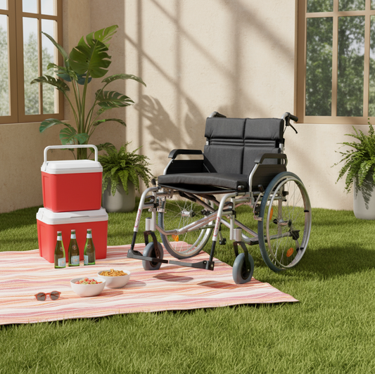 ASSURE REHAB Aluminium Bariatric Wheelchair