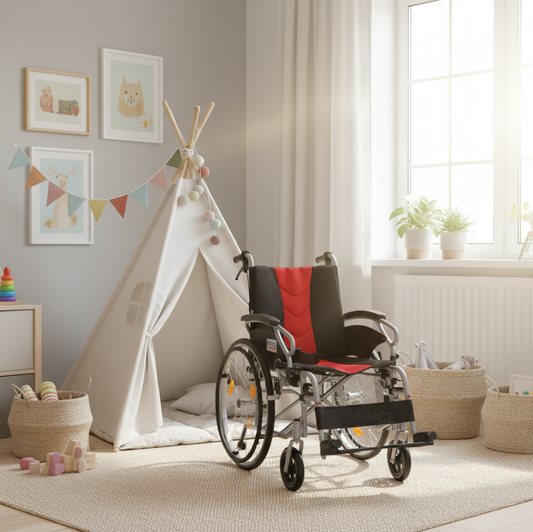 ASSURE REHAB Lightweight Detachable Wheelchair