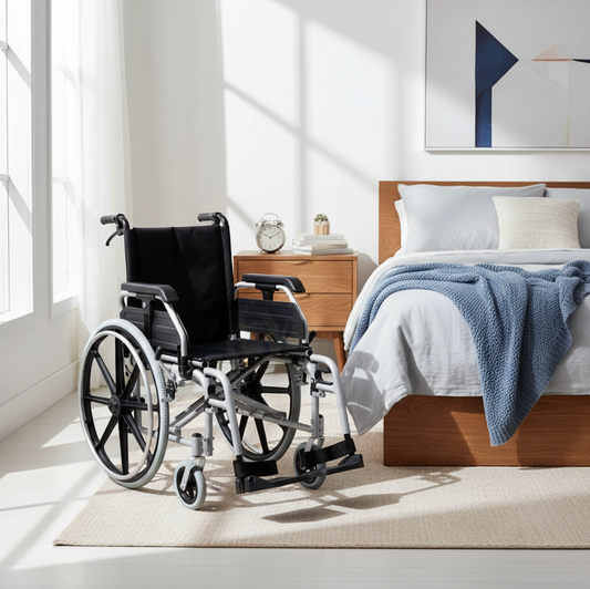 ASSURE REHAB Aluminium DDAF Wheelchair 20"