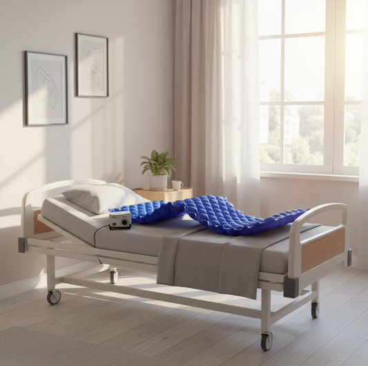 YHMED Anti Bedsore Alternating Pressure Bubble Mattress & Pump