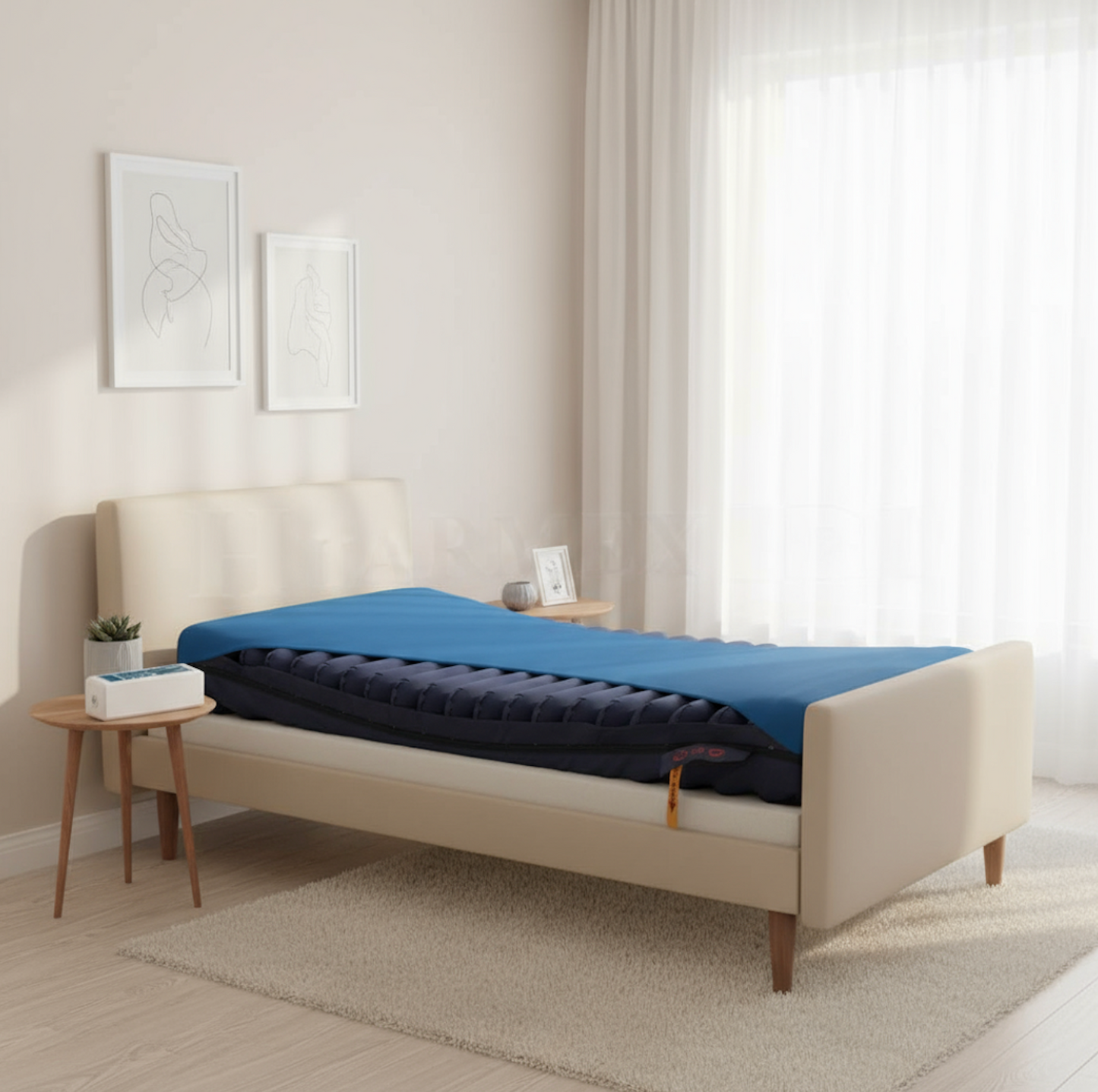 YHMED ALTERNATING TUBULAR MATTRESS WITH PUMP