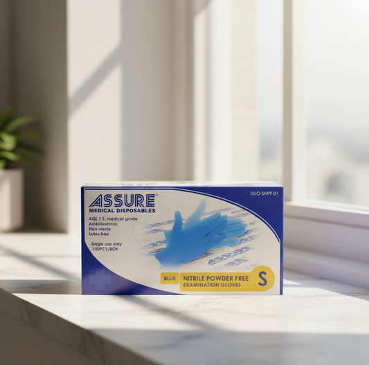 ASSURE Powder-Free Soft Nitrile Gloves
