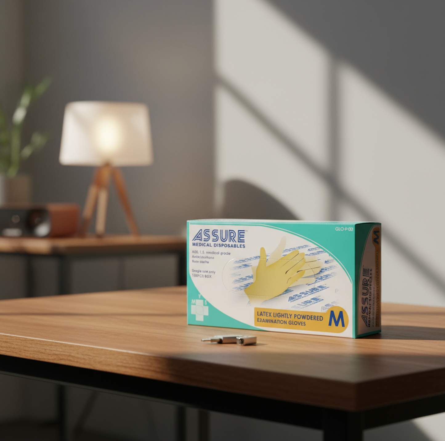 ASSURE Lightly Powdered Latex Gloves