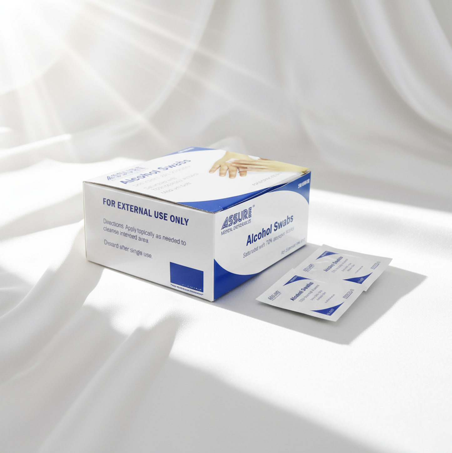 ASSURE Alcohol Swab (3cm x 3 cm)