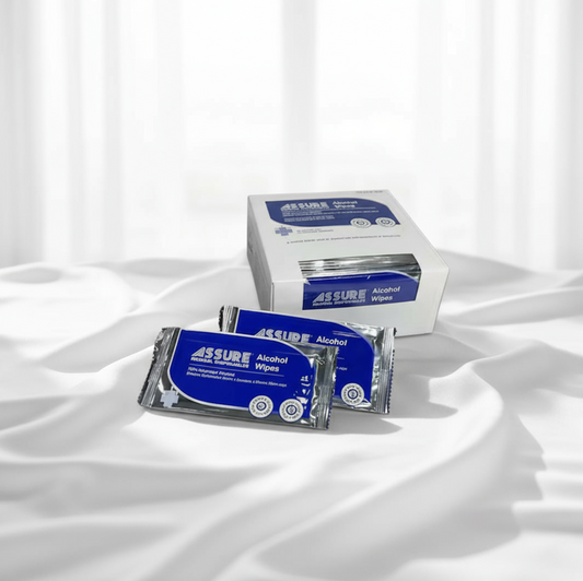 ASSURE Alcohol Wipes in Box (20cm x 20cm)