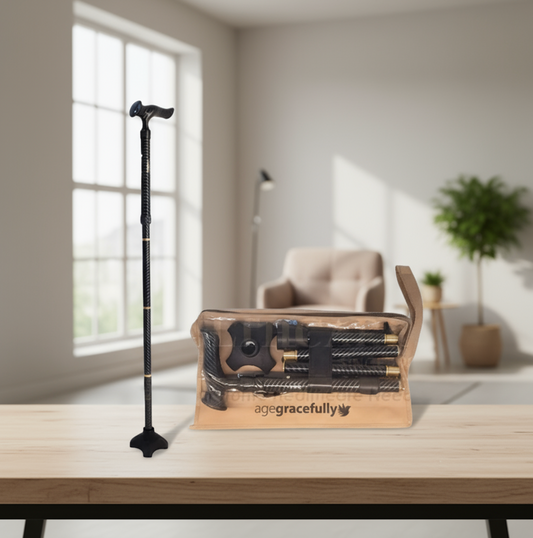 Agegracefully Foldplus Ergonomic Walking Stick