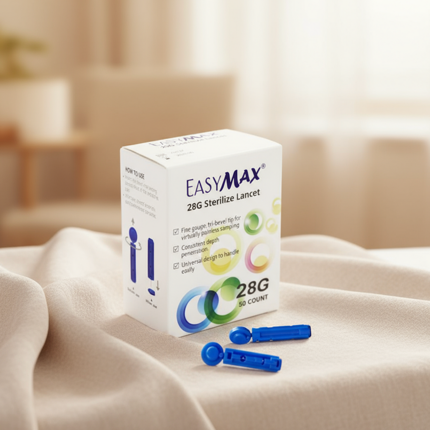 EASYMAX Sterilize Lancet 28G